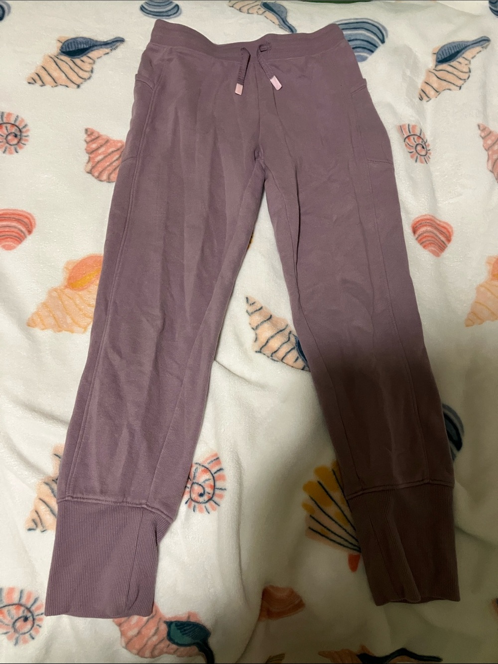 all in motion Mauve Drawstring Jogger Pants for Kids
